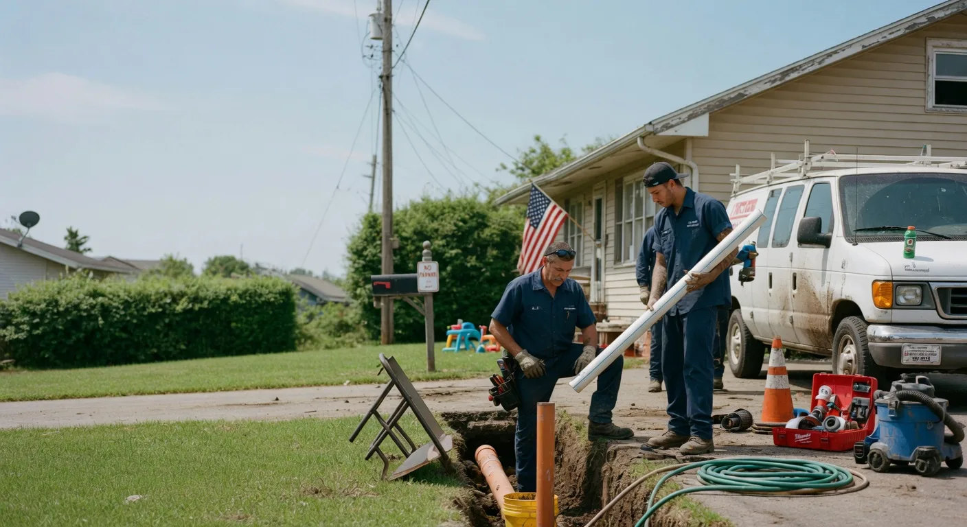 Clogged Drain Repair in Rock Island, TX